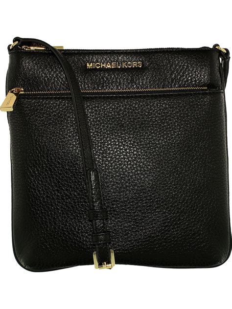 black leather crossbody bag michael kors|Michael Kors new crossbody bag.